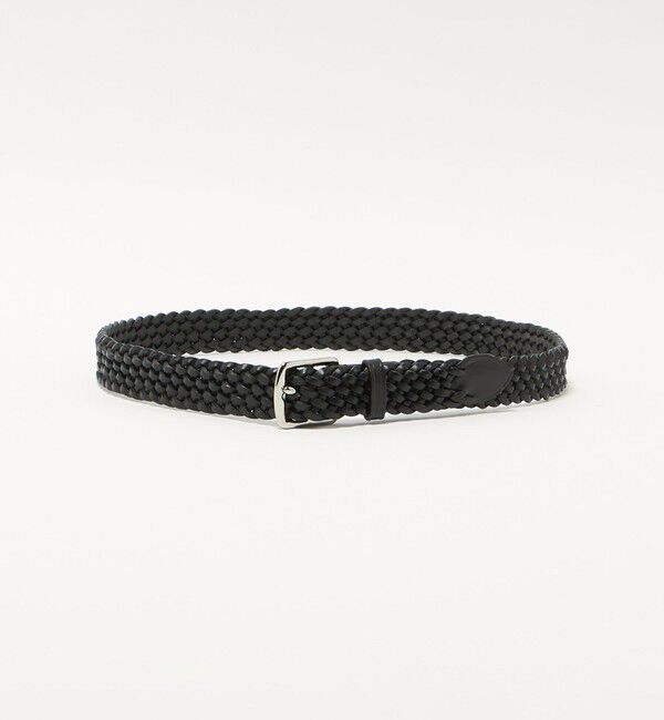 UNITED ARROWS「＜BEORMA LEATHER COMPANY＞ P0058 28mm/メッシュベルト」|ベルト|BLACK