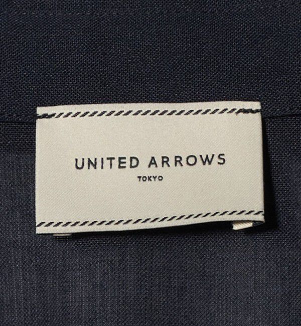 UNITED ARROWS「レースコンビ スキッパー ブラウス」|シャツ・ブラウス|