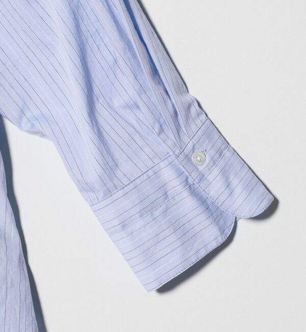 UNITED ARROWS「スキッパー プルオーバー 8分袖 シャツ」|シャツ・ブラウス|