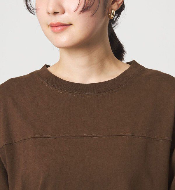 UNITED ARROWS green label relaxing「【WEB限定】＜at ease＞ナンバー プリント TEE」|Tシャツ・カットソー|