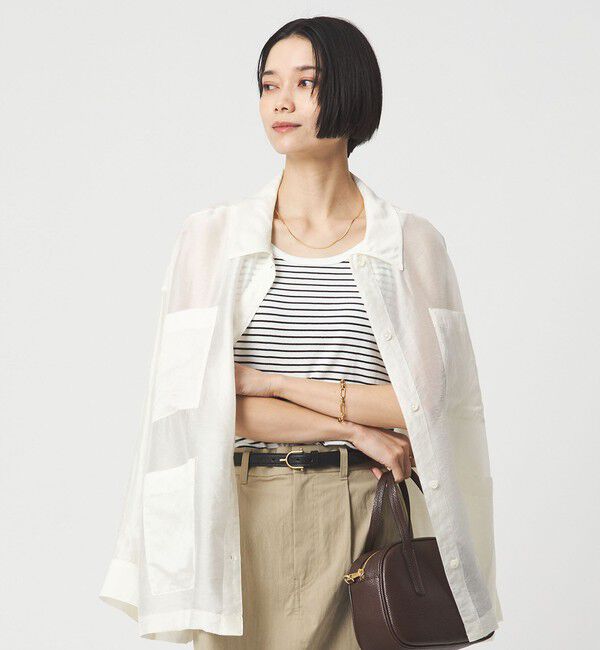 UNITED ARROWS green label relaxing「ベーシック リブ タンクトップ」|タンクトップ|