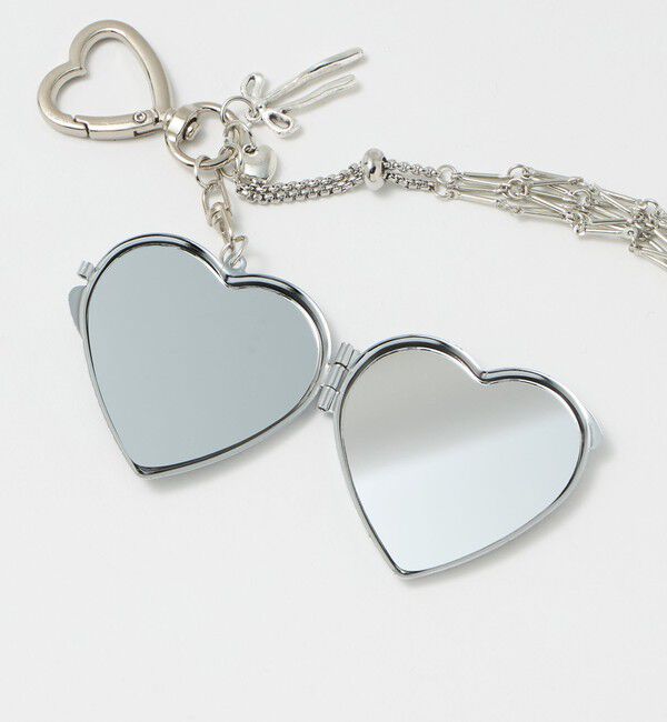 EMMEL REFINES「＜EMMEL REFINES＞EM ミラー＆リップ チャーム」|チャーム・キーホルダー|