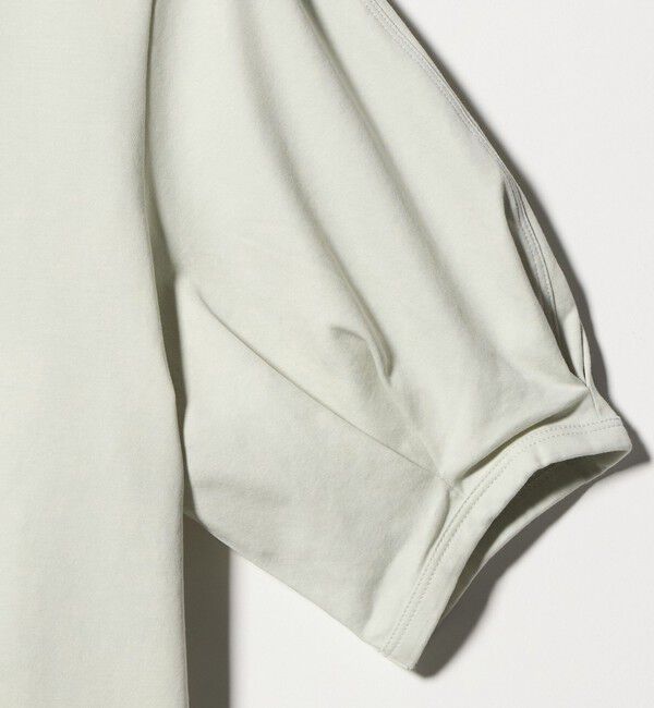 BEAUTY&YOUTH UNITED ARROWS「コットンスムース タック ショートスリーブ プルオーバー」|Tシャツ・カットソー|