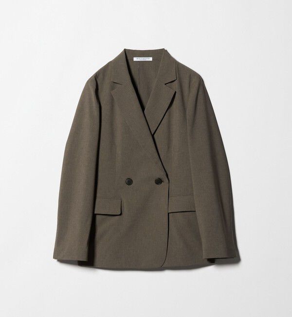 BEAUTY&YOUTH UNITED ARROWS「ポリエステル ダブルジャケット 吸水速乾 防シワ ウォッシャブル」|テーラードジャケット|MOCA
