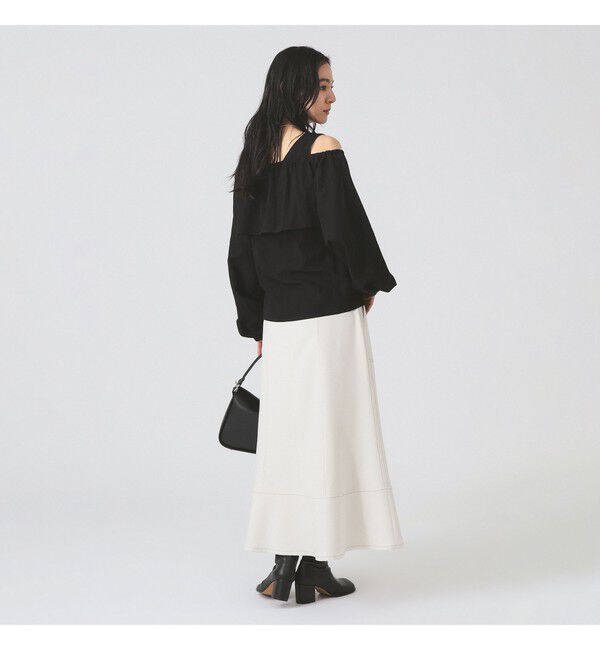 Ray BEAMS 「ヨーク レイヤー オフショルダー ブラウス」|シャツ・ブラウス|