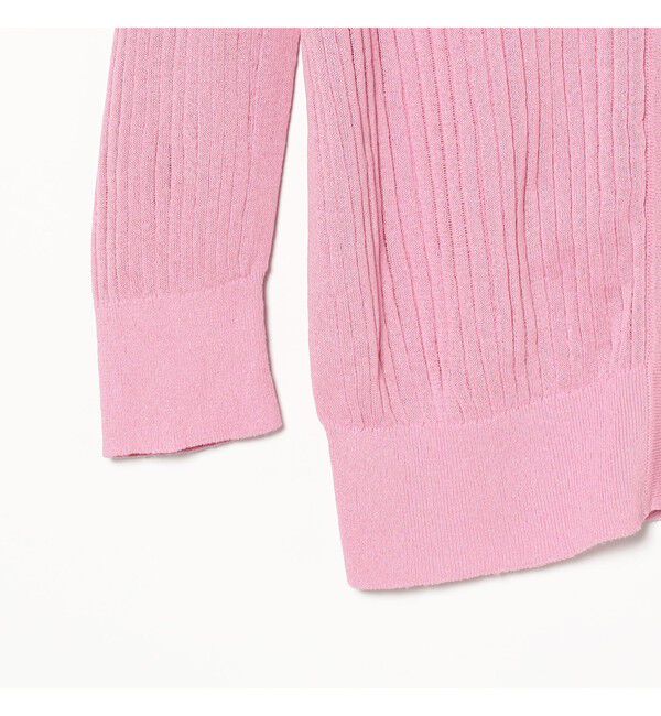 Demi-Luxe BEAMS 「SLOANE / 14ゲージ ワイドリブ カーディガン」|ニット・セーター|