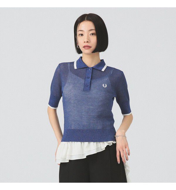 Ray BEAMS 「【別注】FRED PERRY / リブ ニット シャツ」|ニット・セーター|