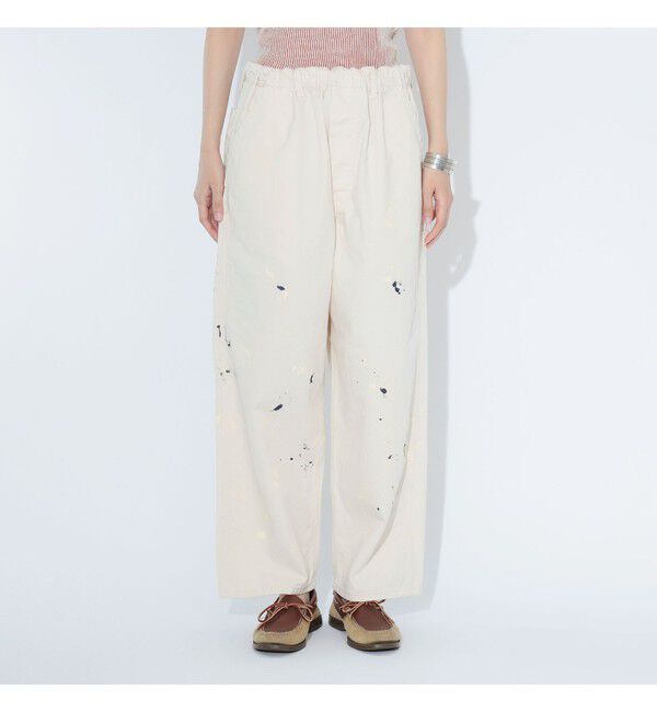 BEAMSBOY「【別注】Lee &times; maturely / リメイク ペインター パンツ」|チノ|