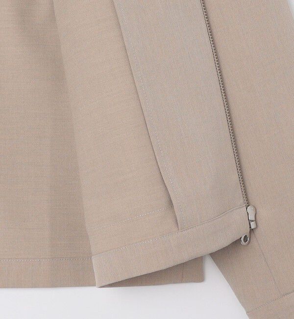 SHIPS「City Ambient Products: ウールライク ジップ ブルゾン (セットアップ対応)」|ブルゾン・スタジャン|