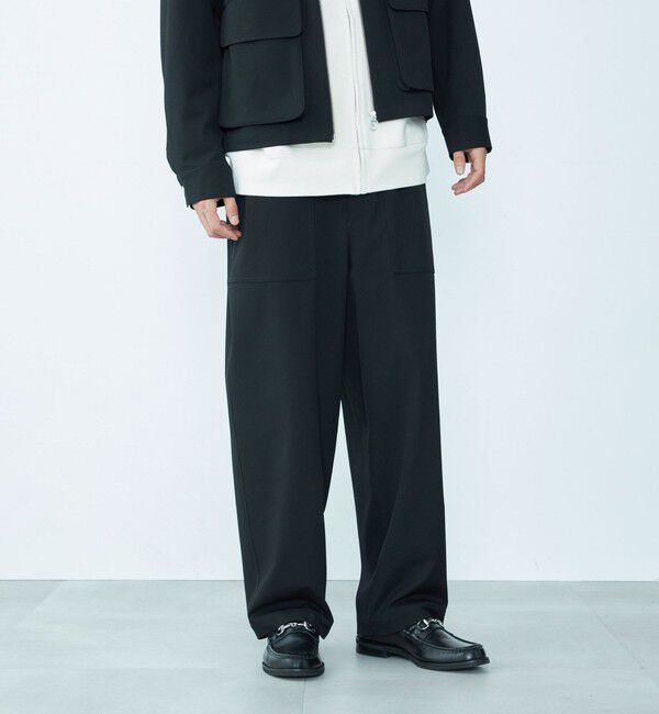 SHIPS「City Ambient Products: ウールライク ベイカー パンツ (セットアップ対応)」|その他|