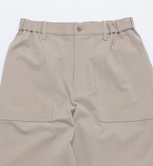 SHIPS「City Ambient Products: ウールライク ベイカー パンツ (セットアップ対応)」|その他|