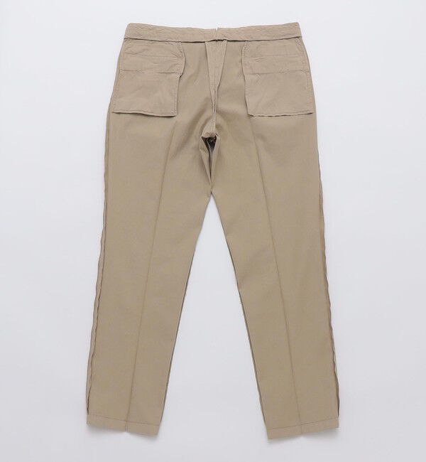 SHIPS「MARCEL LASSANCE:〈セットアップ対応〉G/DYED PIQUE TROUSERS」|チノ|