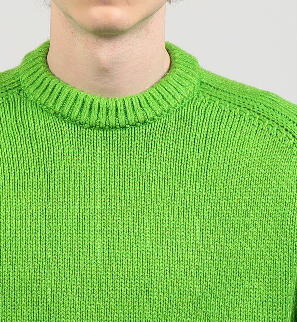 TOMORROWLAND MENS「マルベリーシルク クルーネックプルオーバー」|ニット・セーター|