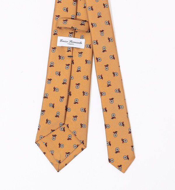 TOMORROWLAND GOODS「ERRICO FORMICOLA シルクプリント 花柄ネクタイ」|ネクタイ・蝶ネクタイ|
