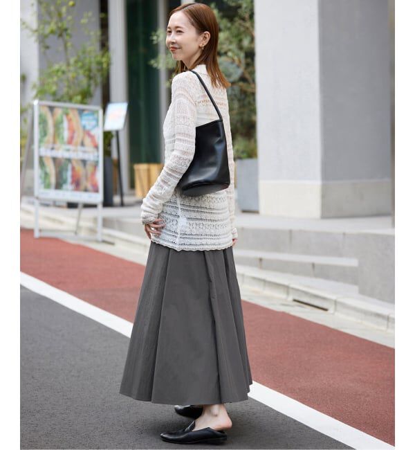 SLOBE IENA「切り替えボリュームスカート」|スカート|