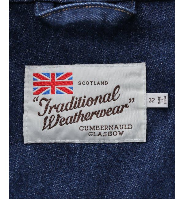 JOURNAL STANDARD「【TRADITIONAL WEATHERWEAR】MALTON B/T SHORT DENIM」|デニムジャケット|