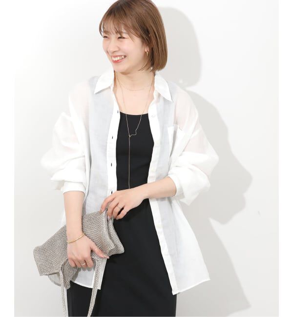 JOURNAL STANDARD relume「《予約》ガーメントダイラミービッグシャツ」|シャツ・ブラウス|
