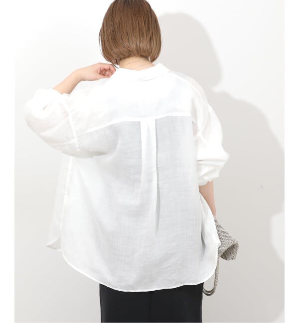 JOURNAL STANDARD relume「《予約》ガーメントダイラミービッグシャツ」|シャツ・ブラウス|