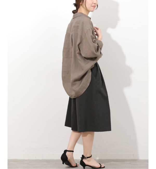 JOURNAL STANDARD relume「《予約》ガーメントダイラミービッグシャツ」|シャツ・ブラウス|