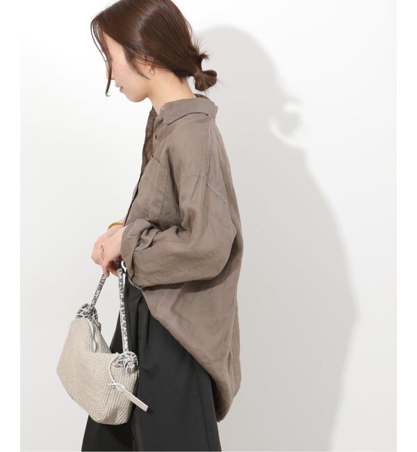 JOURNAL STANDARD relume「《予約》ガーメントダイラミービッグシャツ」|シャツ・ブラウス|