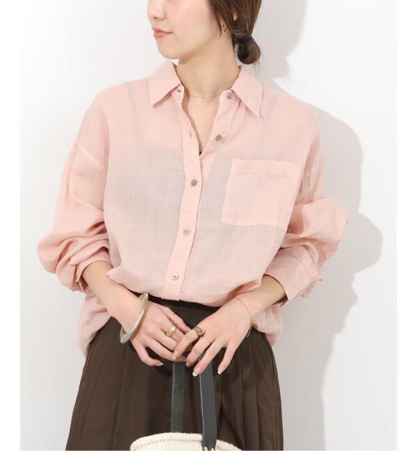 JOURNAL STANDARD relume「《予約》ガーメントダイラミービッグシャツ」|シャツ・ブラウス|