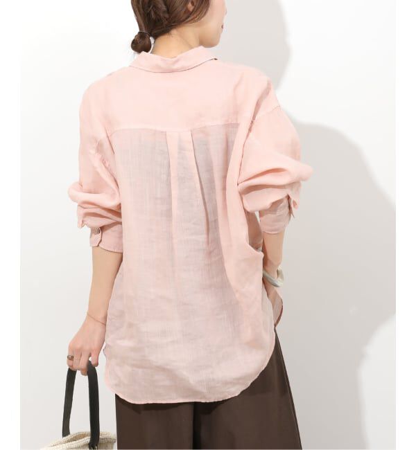 JOURNAL STANDARD relume「《予約》ガーメントダイラミービッグシャツ」|シャツ・ブラウス|