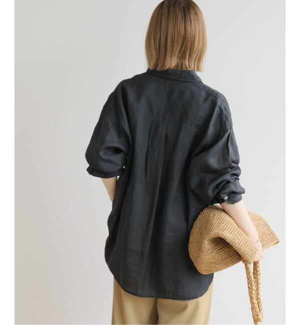 JOURNAL STANDARD relume「《予約》ガーメントダイラミービッグシャツ」|シャツ・ブラウス|