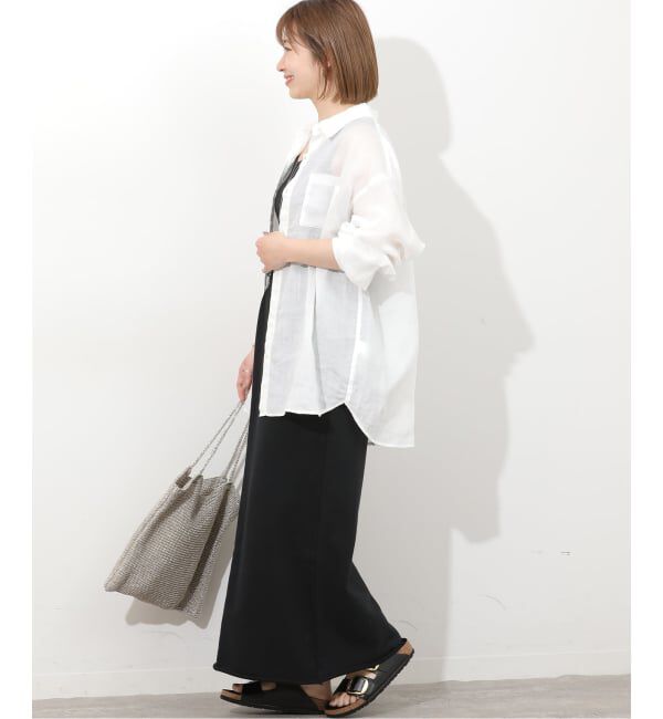 JOURNAL STANDARD relume「《予約》ガーメントダイラミービッグシャツ」|シャツ・ブラウス|