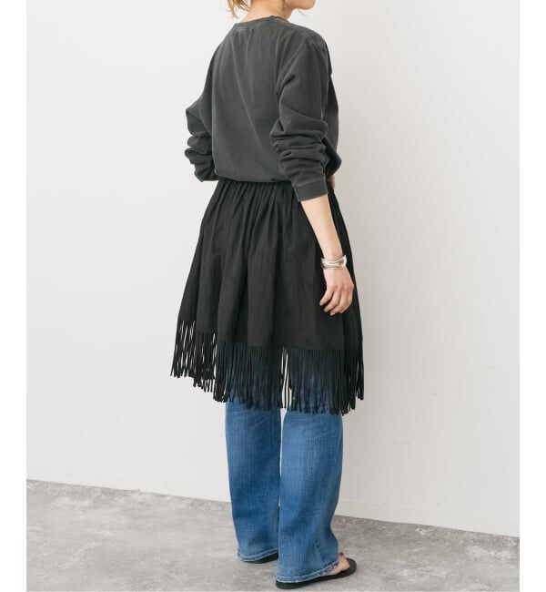 Spick and Span「crinkle crinkle crinkle 別注フリンジキャミ*」|キャミソール|