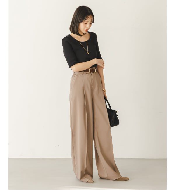 NOBLE「《追加予約》ULTIMAコットンラウンドネックT」|Tシャツ・カットソー|