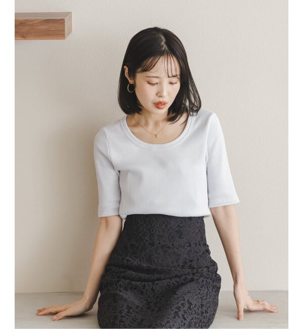 NOBLE「《追加予約》ULTIMAコットンラウンドネックT」|Tシャツ・カットソー|