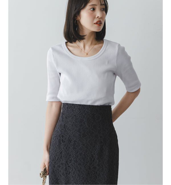 NOBLE「《追加予約》ULTIMAコットンラウンドネックT」|Tシャツ・カットソー|