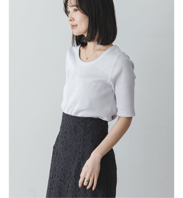 NOBLE「《追加予約》ULTIMAコットンラウンドネックT」|Tシャツ・カットソー|