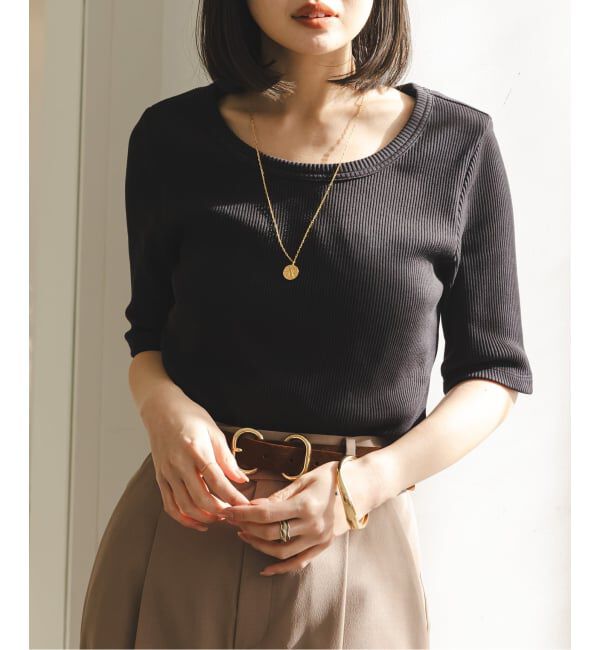 NOBLE「《追加予約》ULTIMAコットンラウンドネックT」|Tシャツ・カットソー|