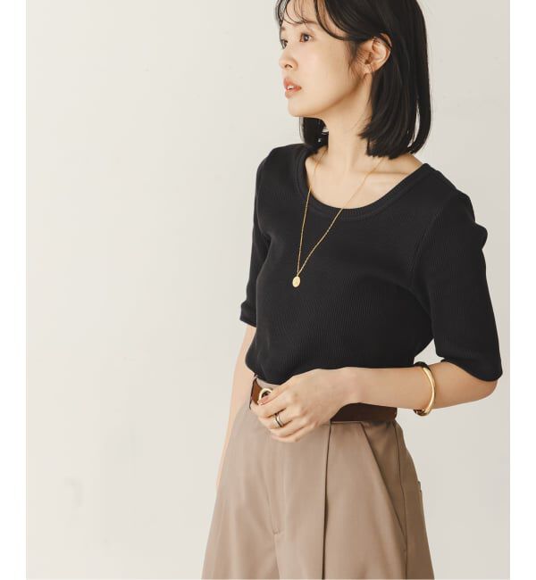 NOBLE「《追加予約》ULTIMAコットンラウンドネックT」|Tシャツ・カットソー|