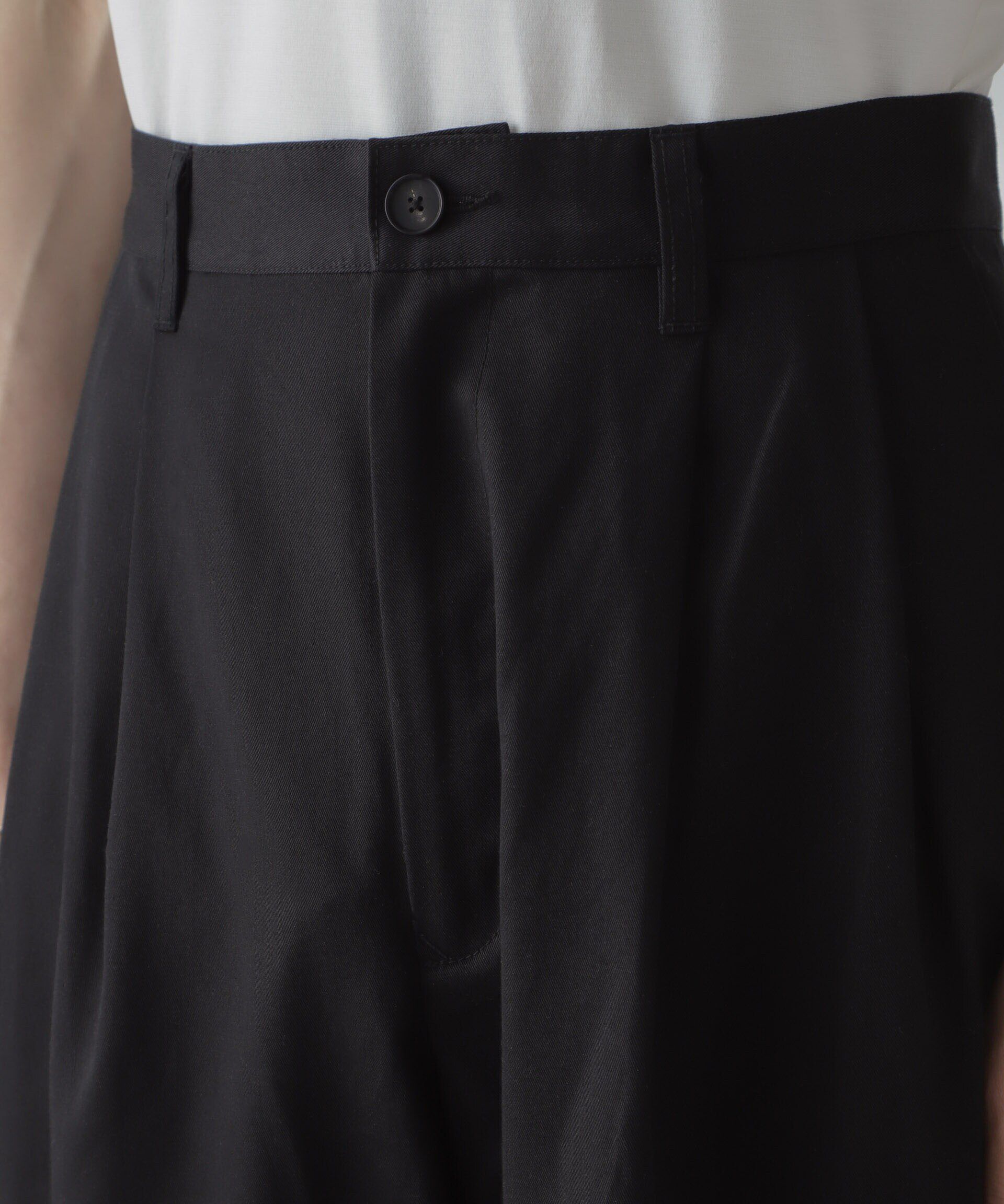 nano･universe「「大人のワイドパンツ」2タックワイドトラウザーズ」|チノ|