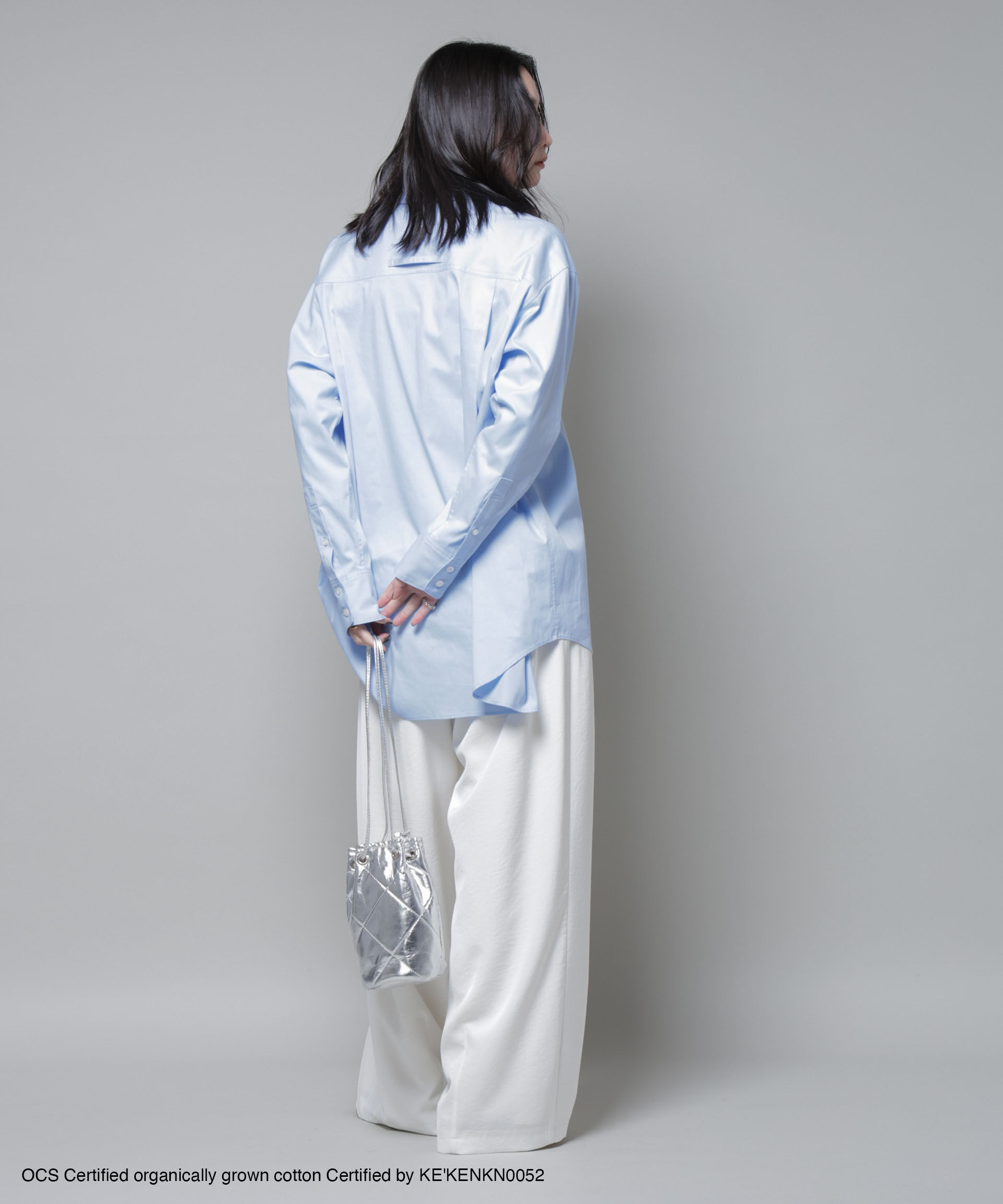 nano･universe「オーガニックコットンオックスフォードシャツ ( OCS )」|シャツ・ブラウス|