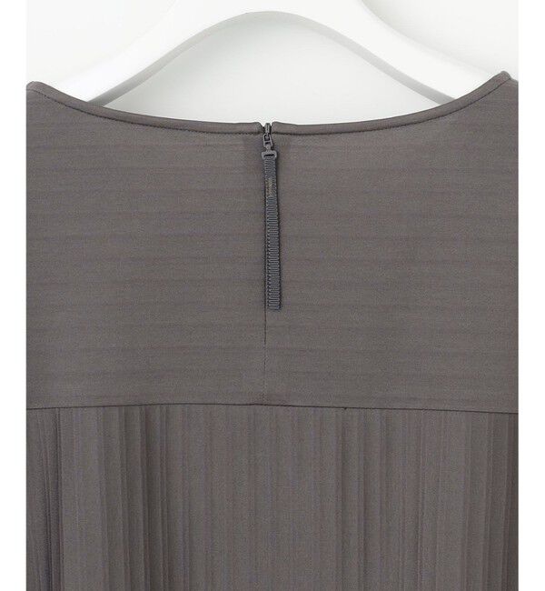 自由区「【洗える】ストレッチシャーティング5分袖 ブラウス」|シャツ・ブラウス|