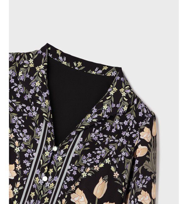 GRACE CONTINENTAL「フラワーパターンプリントワンピース」|ワンピース|