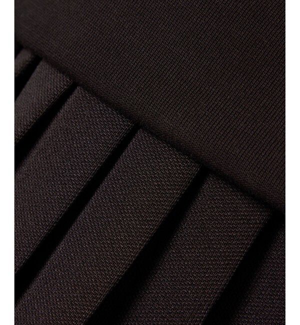 LACOSTE「レイヤード切り替えプリーツミニスカート」|スカート|