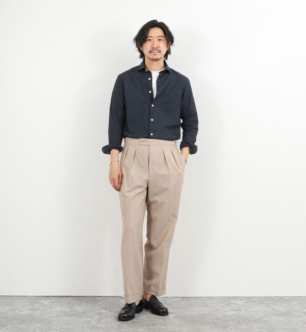 NOLLEY'S goodman「《ビジカジ対応》カッタウェイシャツ 26SS」|シャツ・ブラウス|