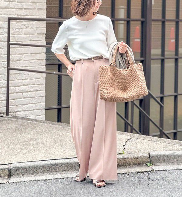 NOLLEY'S sophi「ウォッシャブルダブルクロスＴブラウス」|シャツ・ブラウス|