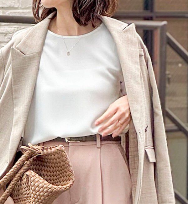 NOLLEY'S sophi「ウォッシャブルダブルクロスＴブラウス」|シャツ・ブラウス|