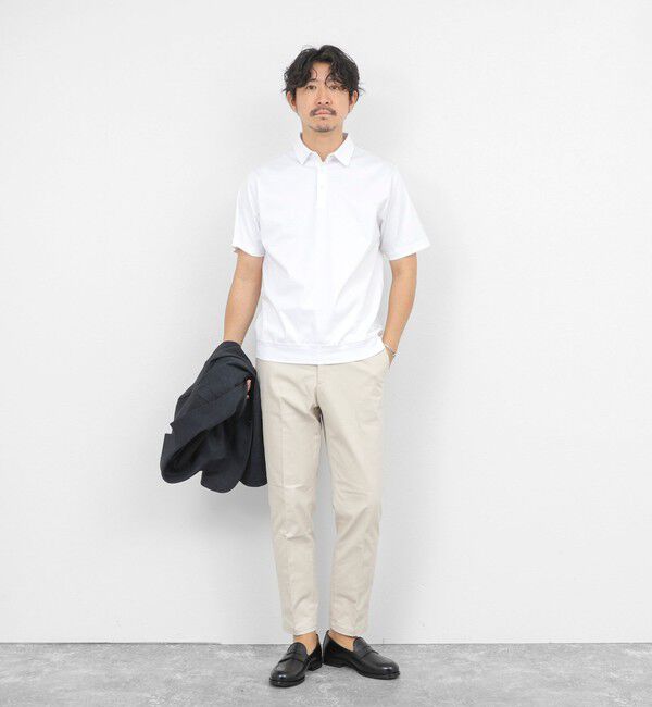 NOLLEY'S goodman「《ビジカジ対応》シルケットスムース ドレスポロシャツ / ビズポロ 26SS」|ポロシャツ|