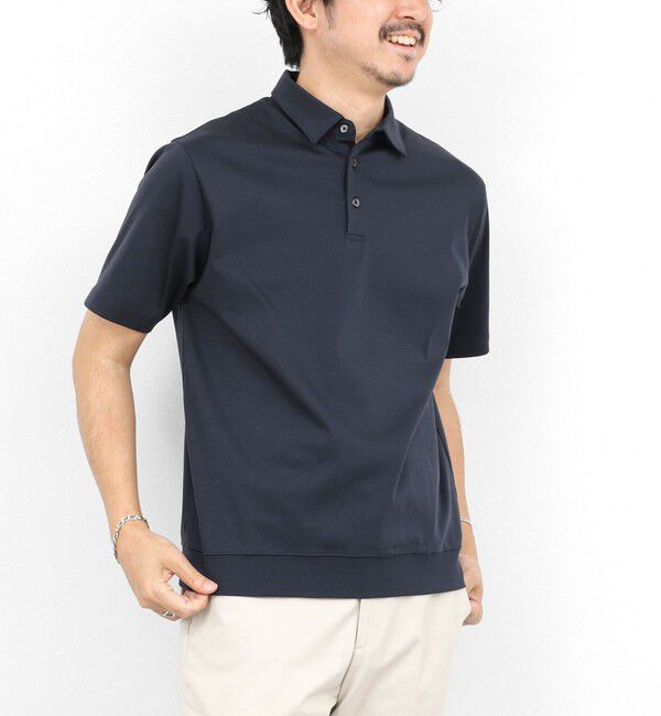 NOLLEY'S goodman「《ビジカジ対応》シルケットスムース ドレスポロシャツ / ビズポロ 26SS」|ポロシャツ|