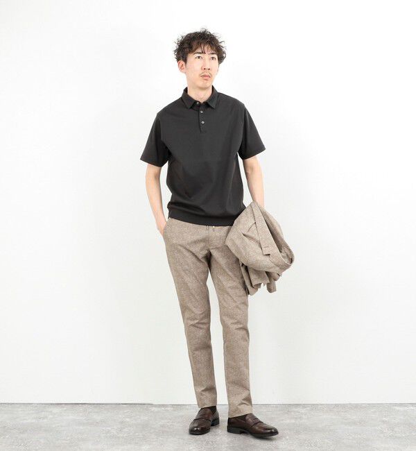 NOLLEY'S goodman「《ビジカジ対応》シルケットスムース ドレスポロシャツ / ビズポロ 26SS」|ポロシャツ|