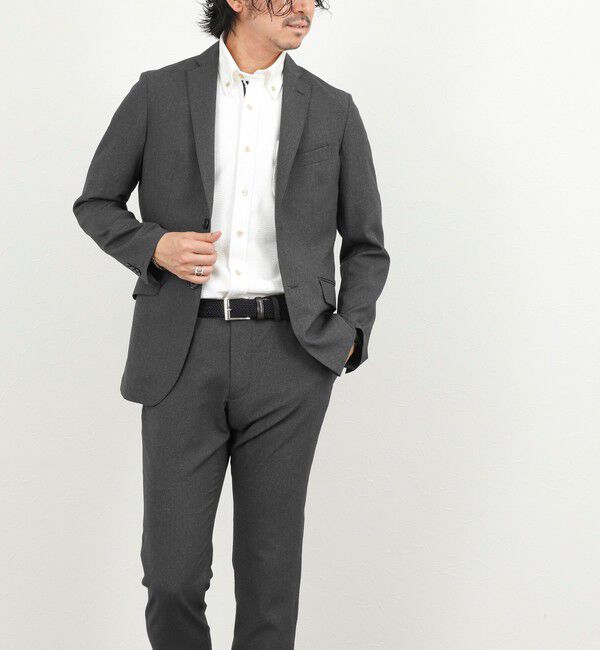 NOLLEY'S goodman「《ビジカジ/セットアップ対応》TRABEST サッカーテーラードジャケット 26SS」|テーラードジャケット|