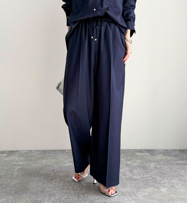 fredy emue「《セットアップ対応》TRイージーストレートパンツ」|チノ|