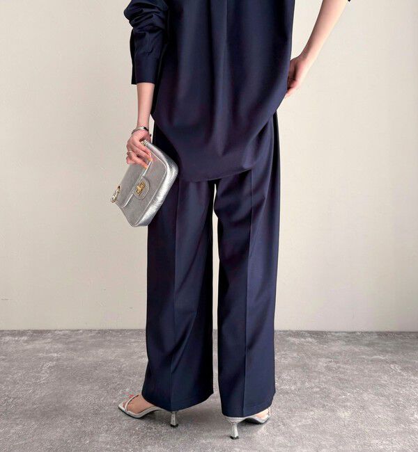 fredy emue「《セットアップ対応》TRイージーストレートパンツ」|チノ|