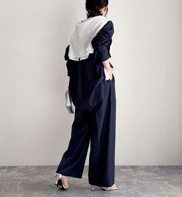 fredy emue「《セットアップ対応》TRイージーストレートパンツ」|チノ|